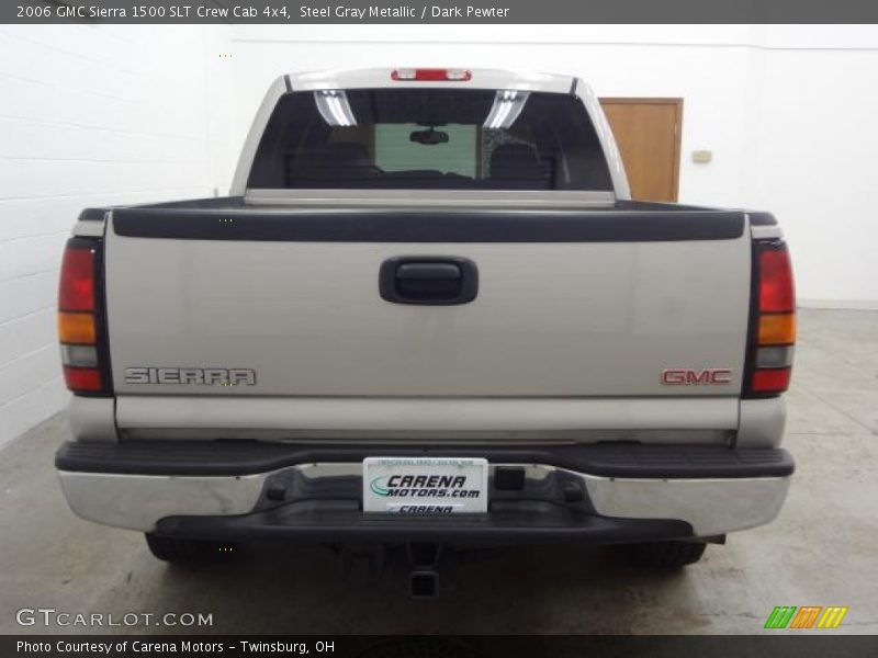 Steel Gray Metallic / Dark Pewter 2006 GMC Sierra 1500 SLT Crew Cab 4x4