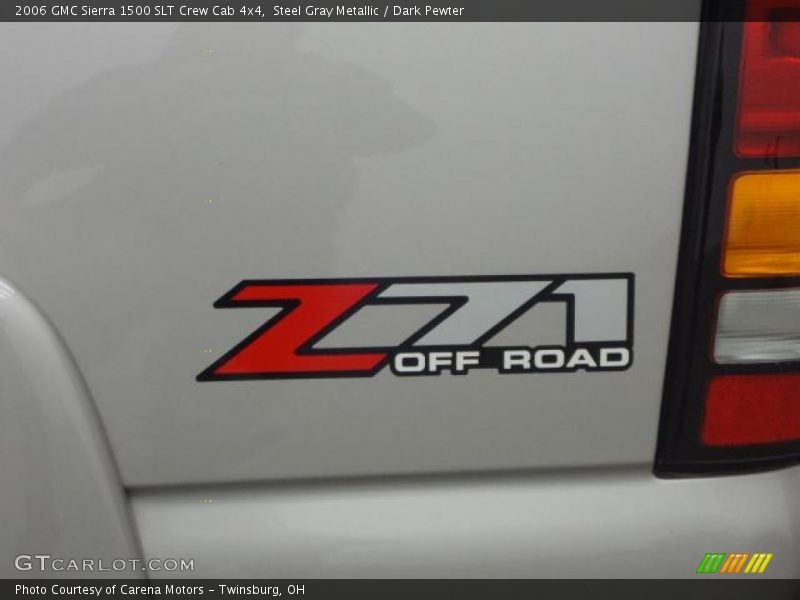 Steel Gray Metallic / Dark Pewter 2006 GMC Sierra 1500 SLT Crew Cab 4x4