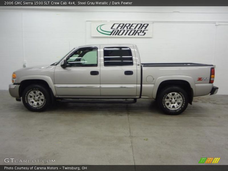 Steel Gray Metallic / Dark Pewter 2006 GMC Sierra 1500 SLT Crew Cab 4x4