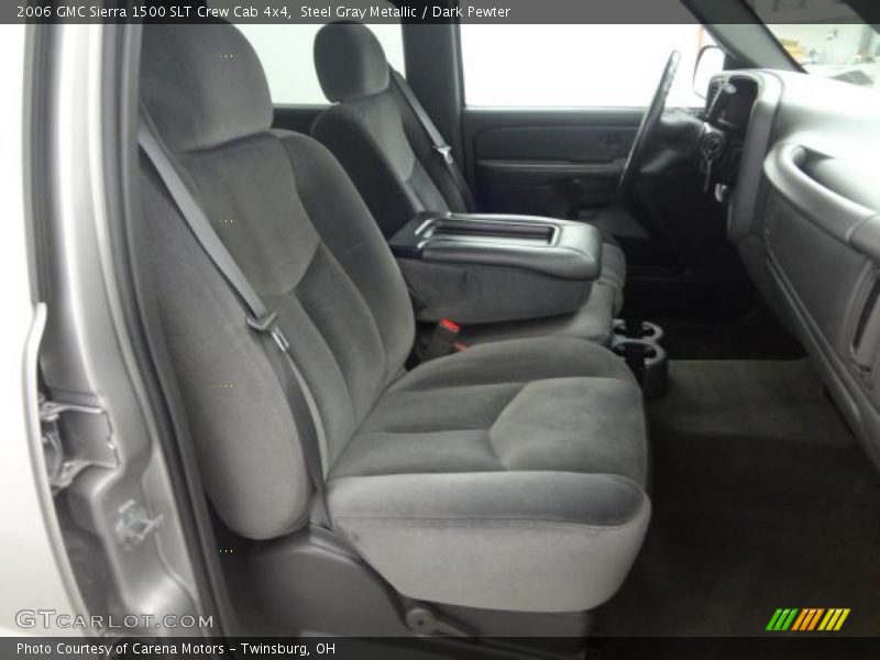 Steel Gray Metallic / Dark Pewter 2006 GMC Sierra 1500 SLT Crew Cab 4x4