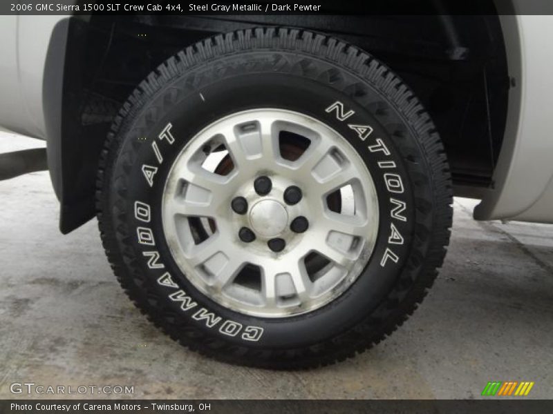 Steel Gray Metallic / Dark Pewter 2006 GMC Sierra 1500 SLT Crew Cab 4x4