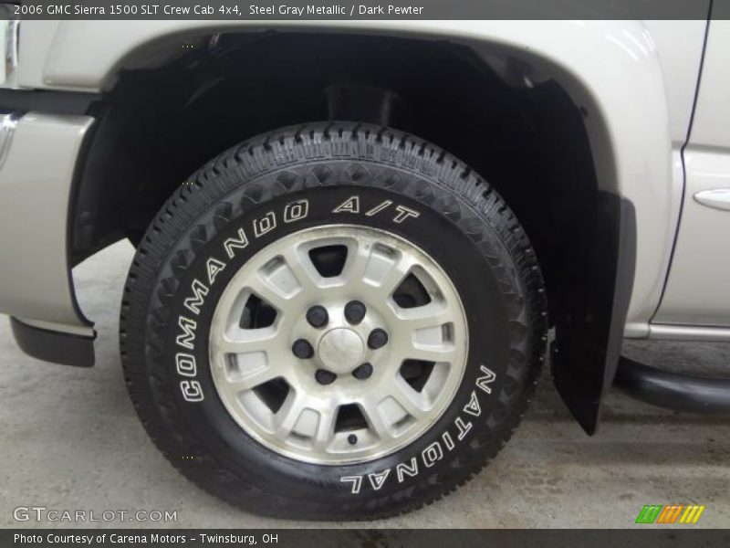 Steel Gray Metallic / Dark Pewter 2006 GMC Sierra 1500 SLT Crew Cab 4x4