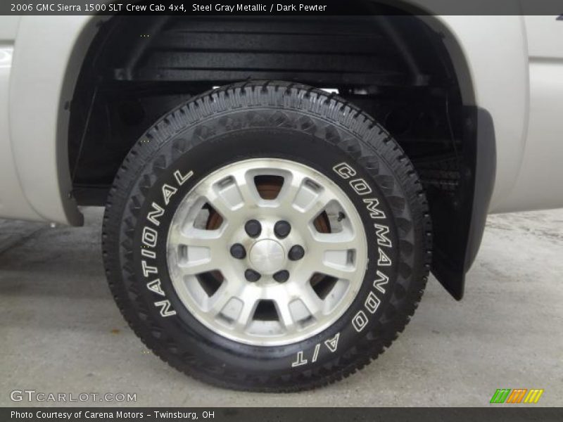 Steel Gray Metallic / Dark Pewter 2006 GMC Sierra 1500 SLT Crew Cab 4x4