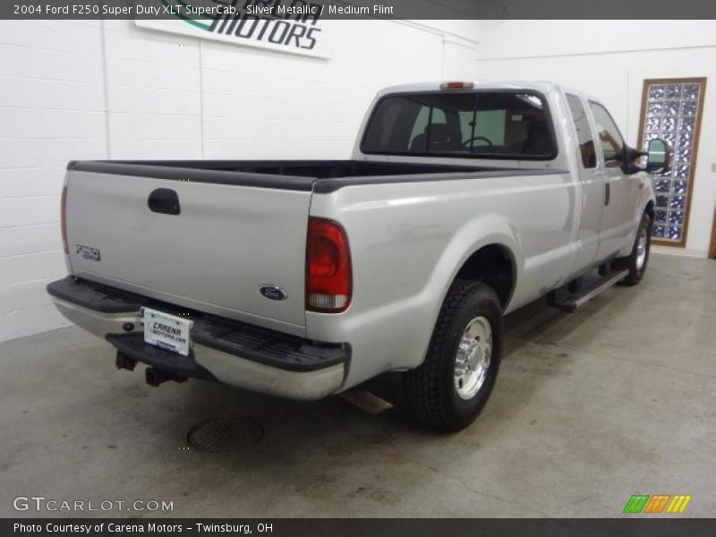 Silver Metallic / Medium Flint 2004 Ford F250 Super Duty XLT SuperCab
