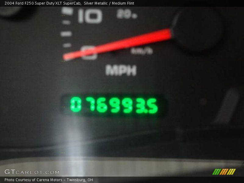Silver Metallic / Medium Flint 2004 Ford F250 Super Duty XLT SuperCab
