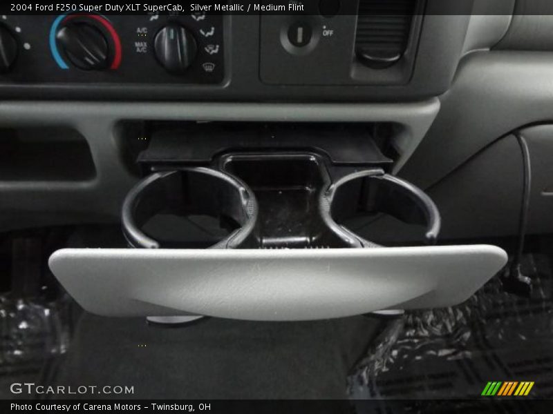 Silver Metallic / Medium Flint 2004 Ford F250 Super Duty XLT SuperCab