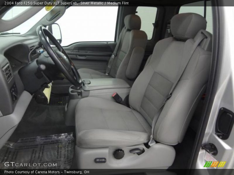  2004 F250 Super Duty XLT SuperCab Medium Flint Interior