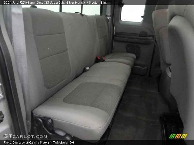 Silver Metallic / Medium Flint 2004 Ford F250 Super Duty XLT SuperCab