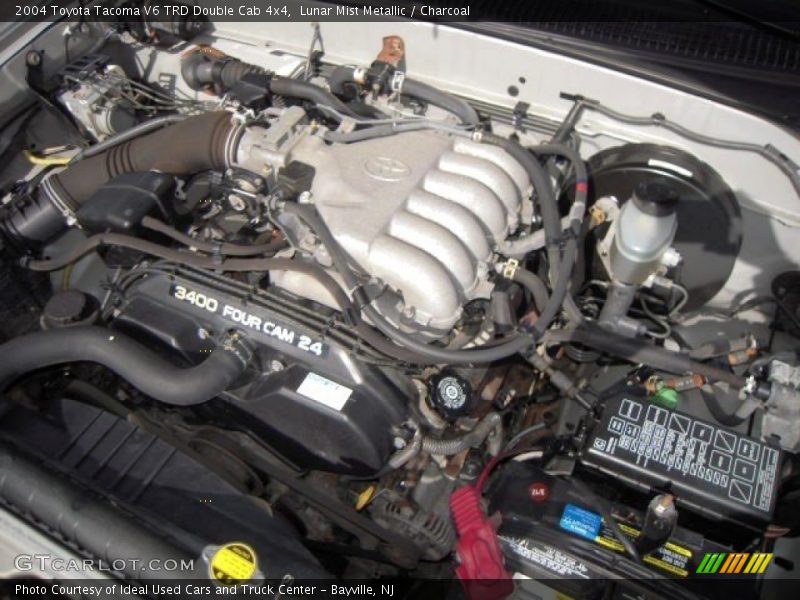 Lunar Mist Metallic / Charcoal 2004 Toyota Tacoma V6 TRD Double Cab 4x4