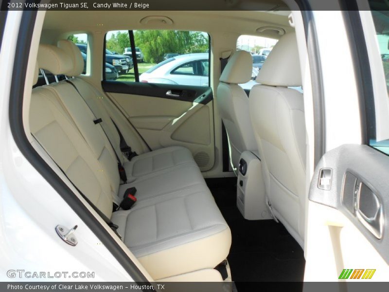 Candy White / Beige 2012 Volkswagen Tiguan SE