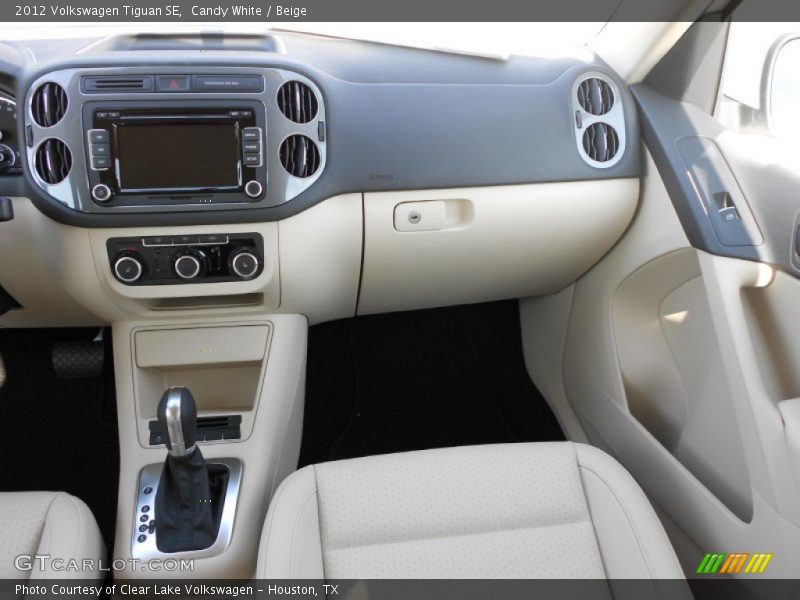 Candy White / Beige 2012 Volkswagen Tiguan SE