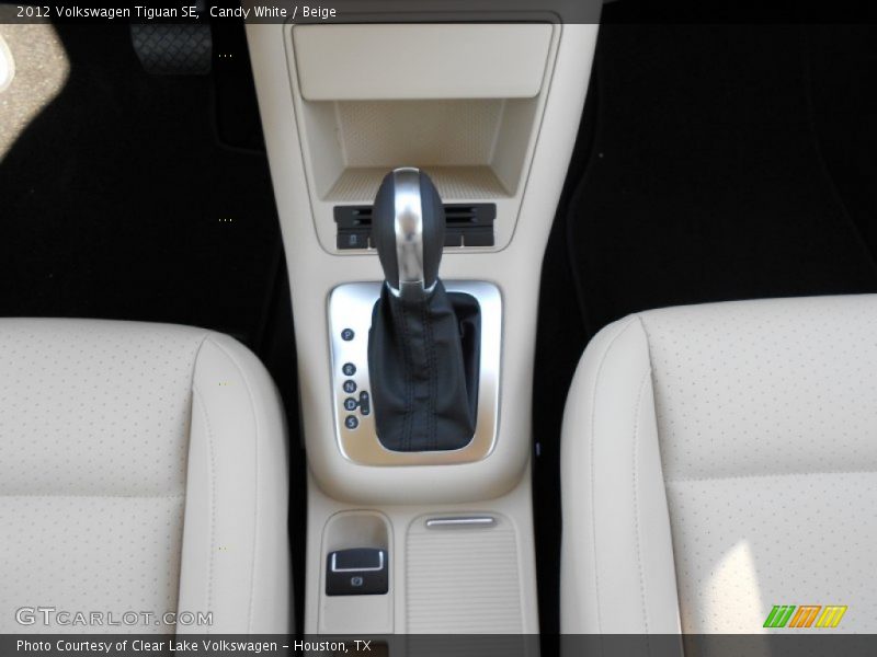 Candy White / Beige 2012 Volkswagen Tiguan SE