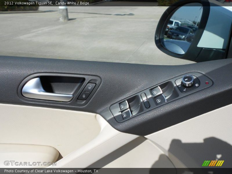 Candy White / Beige 2012 Volkswagen Tiguan SE