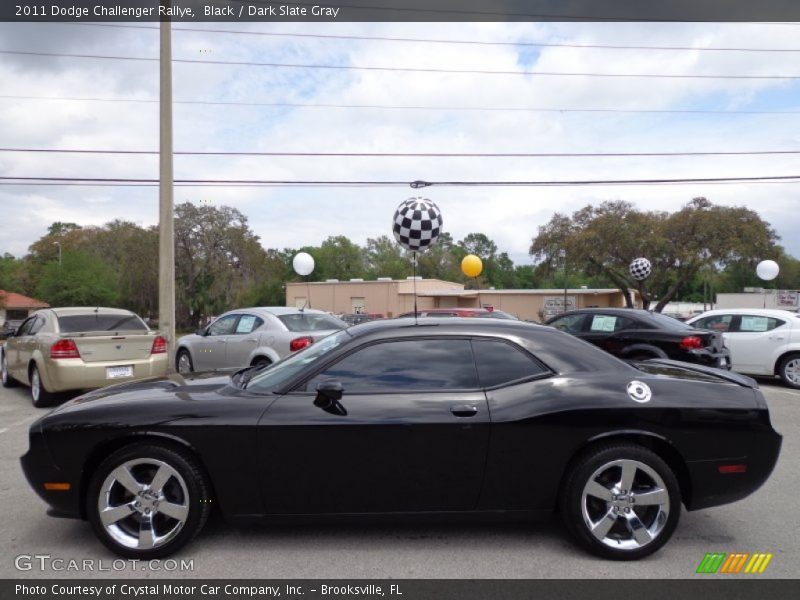 Black / Dark Slate Gray 2011 Dodge Challenger Rallye