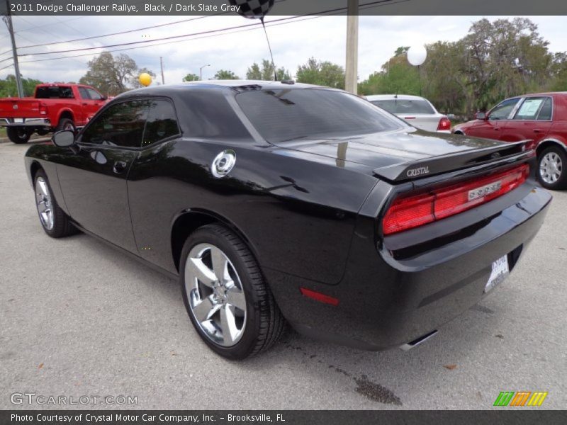 Black / Dark Slate Gray 2011 Dodge Challenger Rallye
