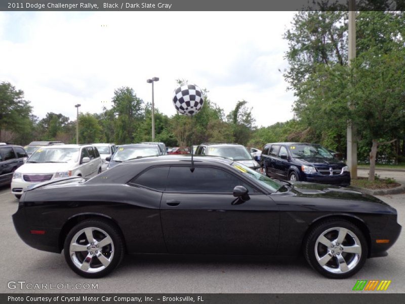 Black / Dark Slate Gray 2011 Dodge Challenger Rallye