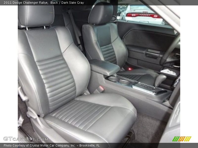 Black / Dark Slate Gray 2011 Dodge Challenger Rallye
