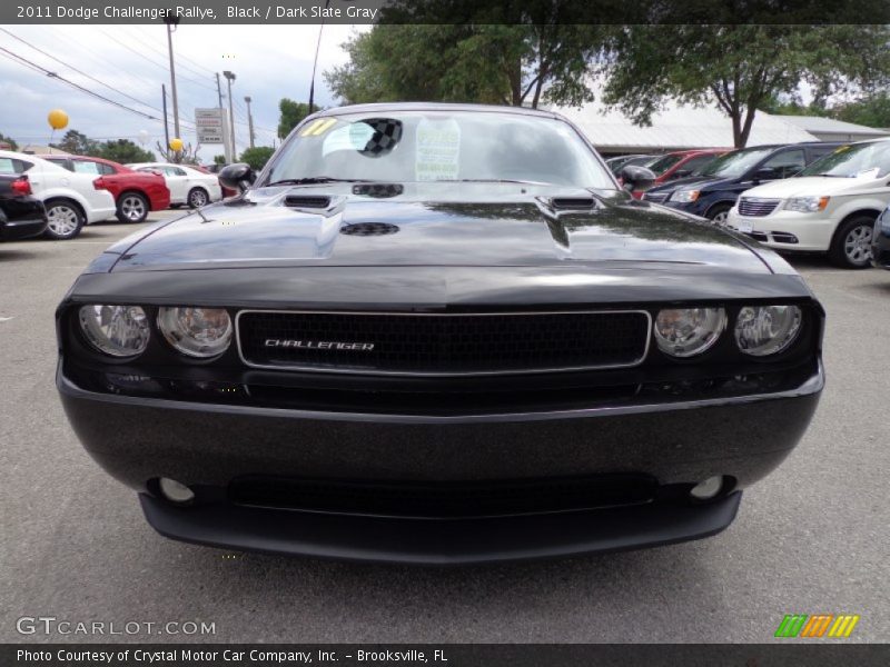 Black / Dark Slate Gray 2011 Dodge Challenger Rallye