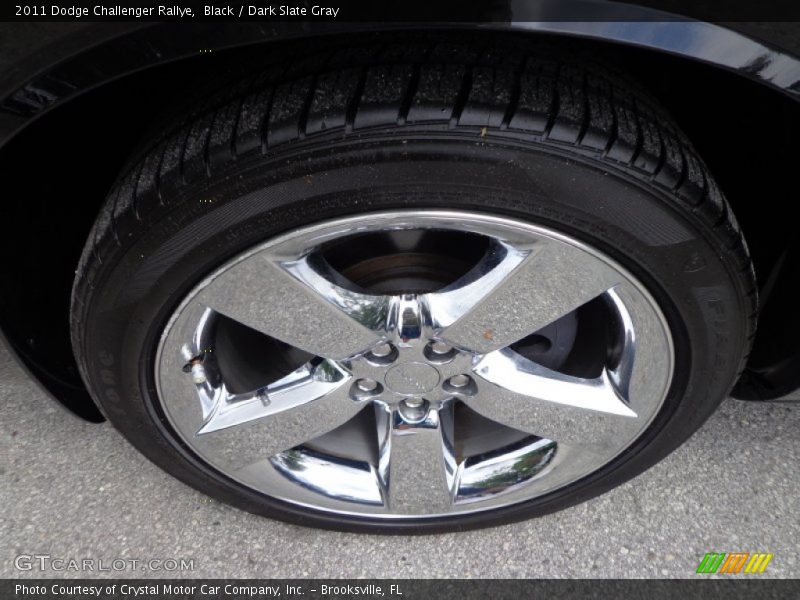 Black / Dark Slate Gray 2011 Dodge Challenger Rallye