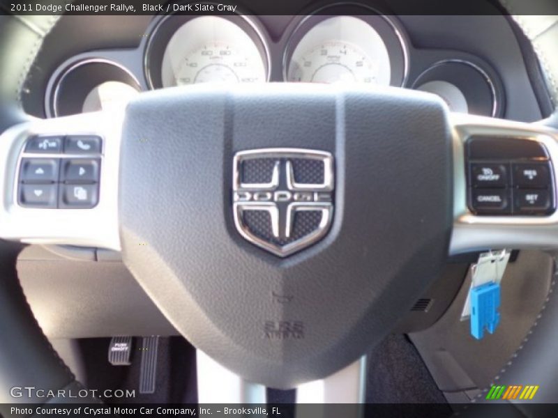 Black / Dark Slate Gray 2011 Dodge Challenger Rallye
