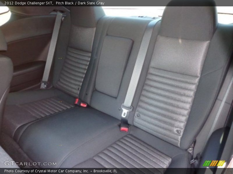 Pitch Black / Dark Slate Gray 2012 Dodge Challenger SXT