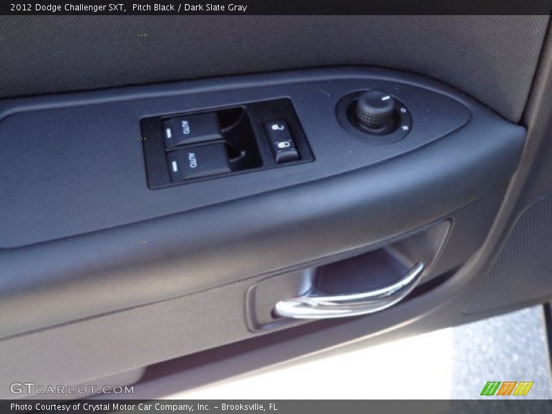 Pitch Black / Dark Slate Gray 2012 Dodge Challenger SXT