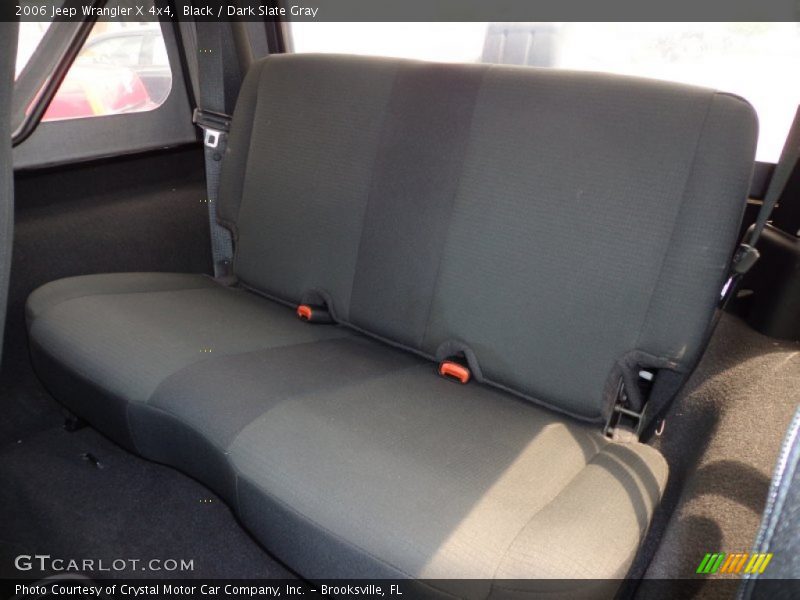 Black / Dark Slate Gray 2006 Jeep Wrangler X 4x4