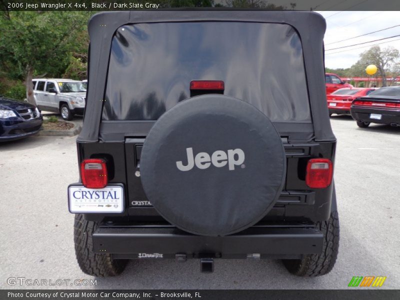 Black / Dark Slate Gray 2006 Jeep Wrangler X 4x4