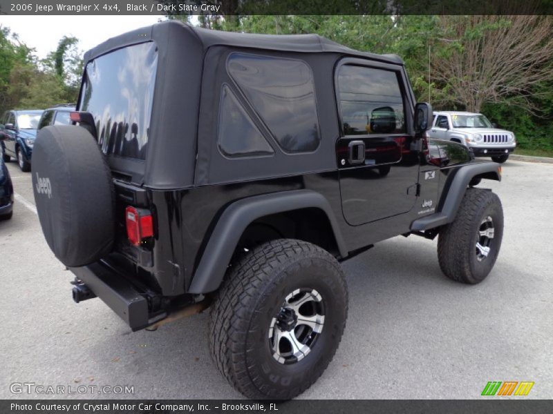 Black / Dark Slate Gray 2006 Jeep Wrangler X 4x4