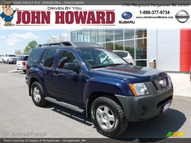 Midnight Blue / Steel/Graphite 2008 Nissan Xterra S 4x4