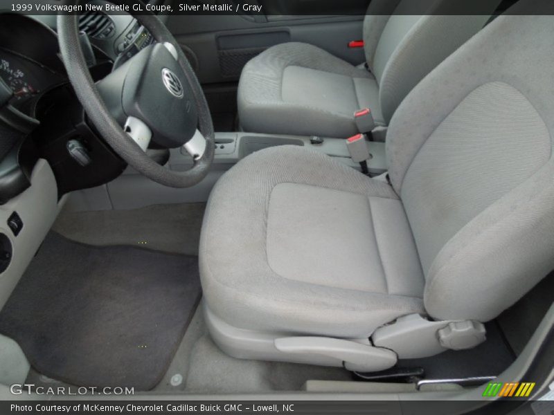 Silver Metallic / Gray 1999 Volkswagen New Beetle GL Coupe