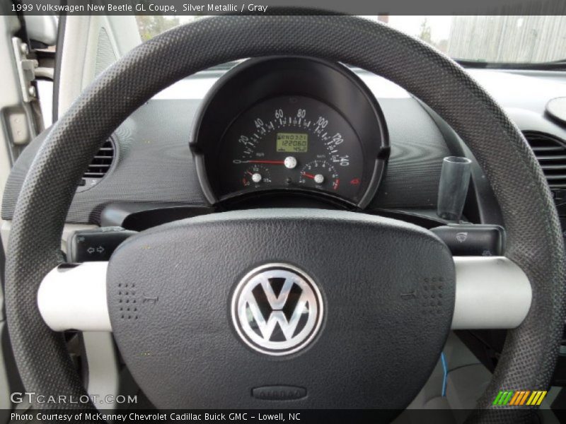 Silver Metallic / Gray 1999 Volkswagen New Beetle GL Coupe