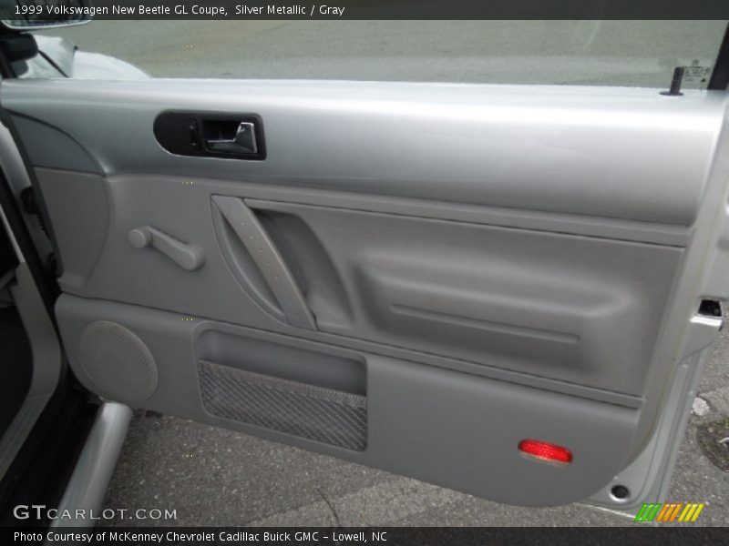 Silver Metallic / Gray 1999 Volkswagen New Beetle GL Coupe