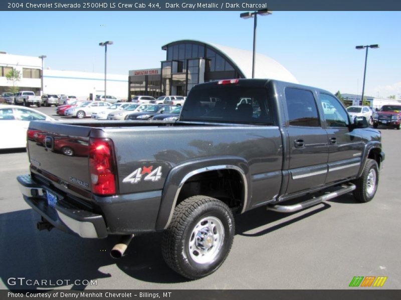 Dark Gray Metallic / Dark Charcoal 2004 Chevrolet Silverado 2500HD LS Crew Cab 4x4