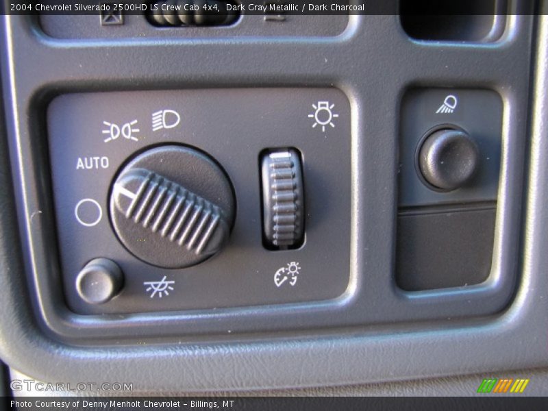 Dark Gray Metallic / Dark Charcoal 2004 Chevrolet Silverado 2500HD LS Crew Cab 4x4