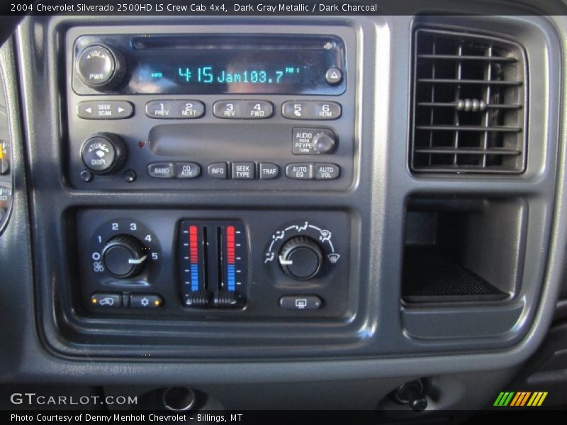 Dark Gray Metallic / Dark Charcoal 2004 Chevrolet Silverado 2500HD LS Crew Cab 4x4