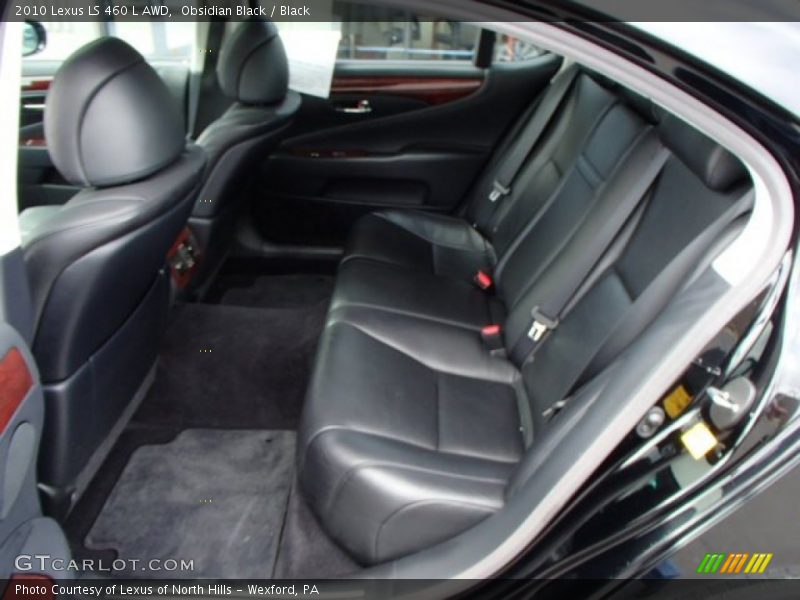 Obsidian Black / Black 2010 Lexus LS 460 L AWD