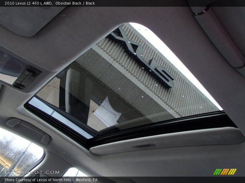 Obsidian Black / Black 2010 Lexus LS 460 L AWD