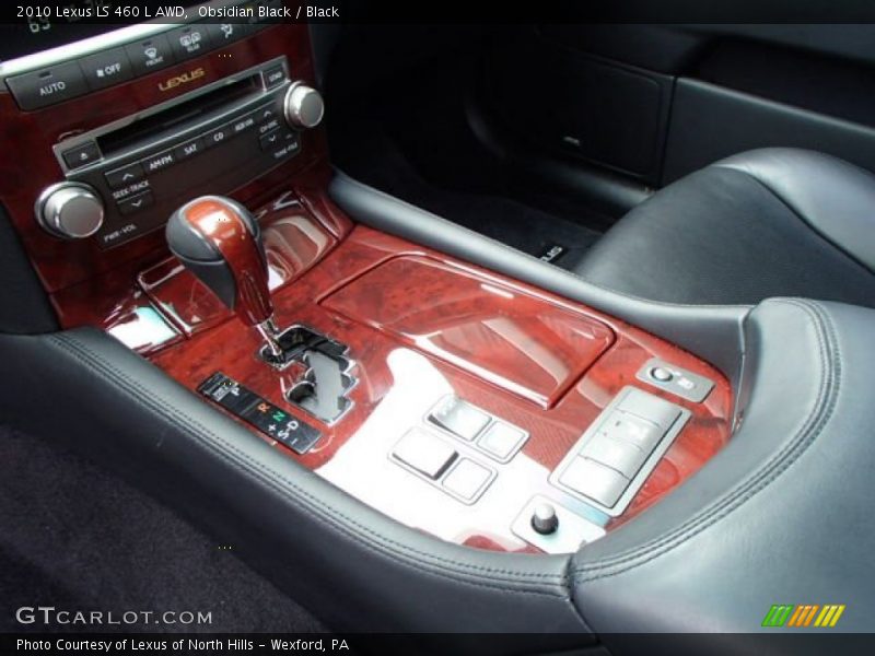 Obsidian Black / Black 2010 Lexus LS 460 L AWD