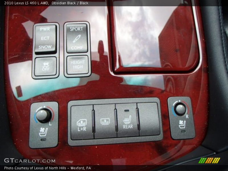 Obsidian Black / Black 2010 Lexus LS 460 L AWD