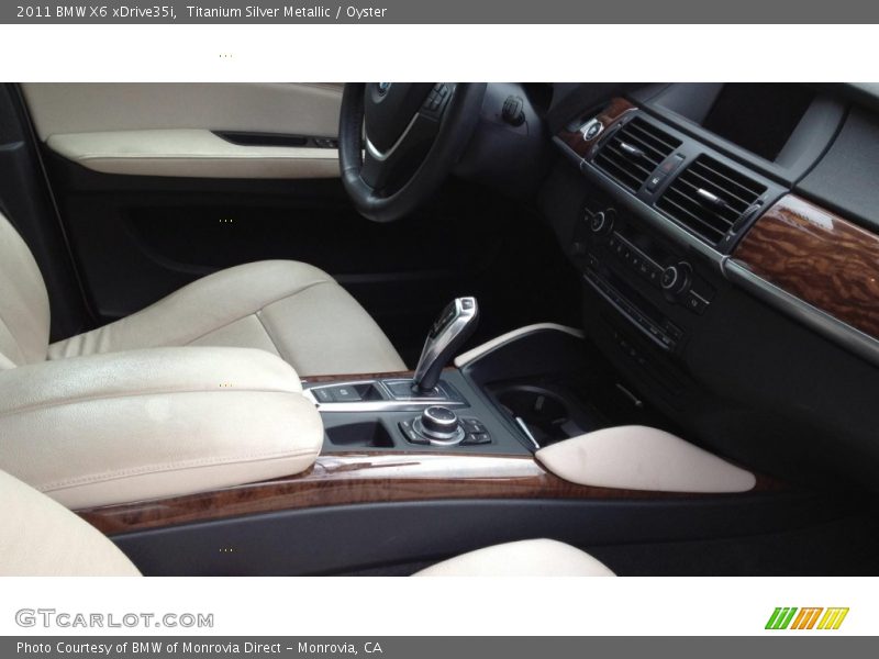 Titanium Silver Metallic / Oyster 2011 BMW X6 xDrive35i