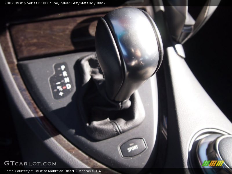  2007 6 Series 650i Coupe 6 Speed Steptronic Automatic Shifter