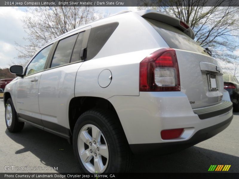 Bright Silver Metallic / Dark Slate Gray 2014 Jeep Compass Latitude