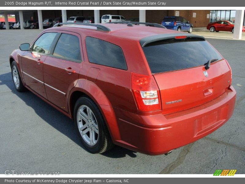 Inferno Red Crystal Pearl / Dark Slate Gray/Medium Slate Gray 2005 Dodge Magnum R/T