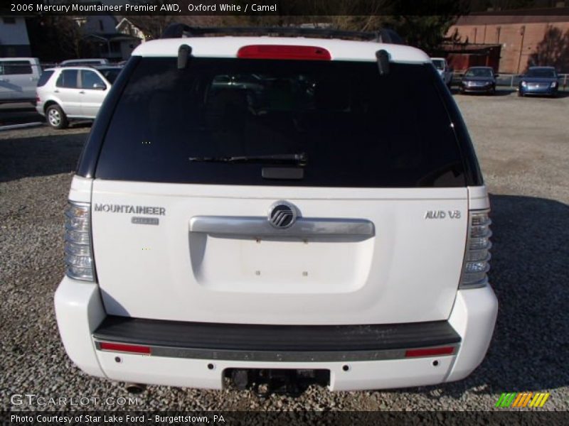 Oxford White / Camel 2006 Mercury Mountaineer Premier AWD