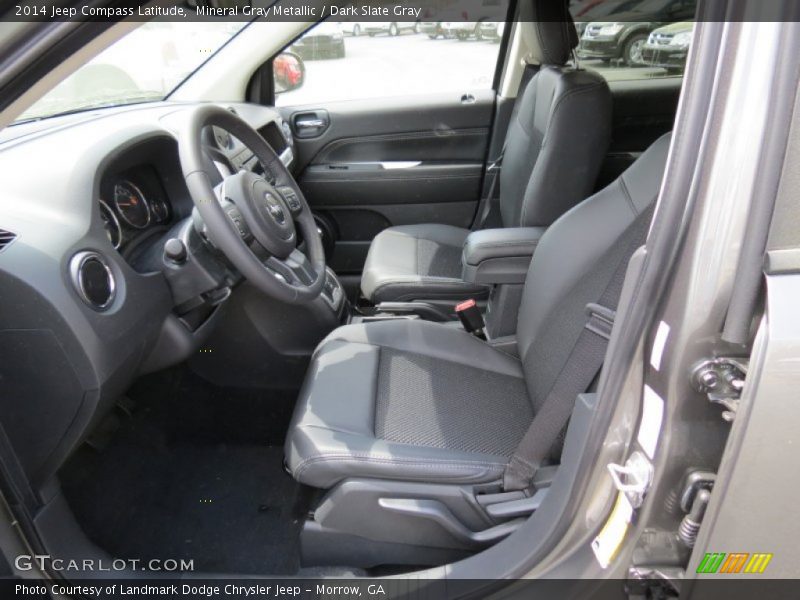 Mineral Gray Metallic / Dark Slate Gray 2014 Jeep Compass Latitude