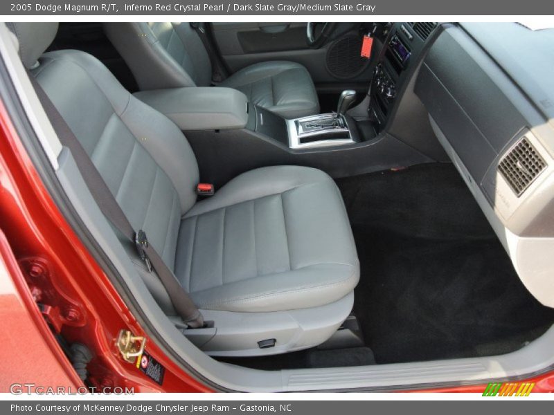 Inferno Red Crystal Pearl / Dark Slate Gray/Medium Slate Gray 2005 Dodge Magnum R/T