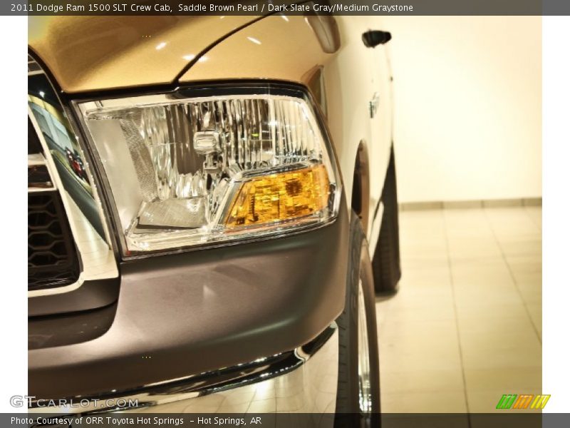 Saddle Brown Pearl / Dark Slate Gray/Medium Graystone 2011 Dodge Ram 1500 SLT Crew Cab