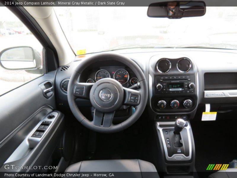 Mineral Gray Metallic / Dark Slate Gray 2014 Jeep Compass Latitude