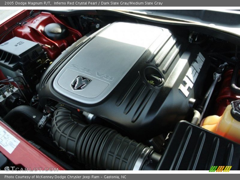 Inferno Red Crystal Pearl / Dark Slate Gray/Medium Slate Gray 2005 Dodge Magnum R/T